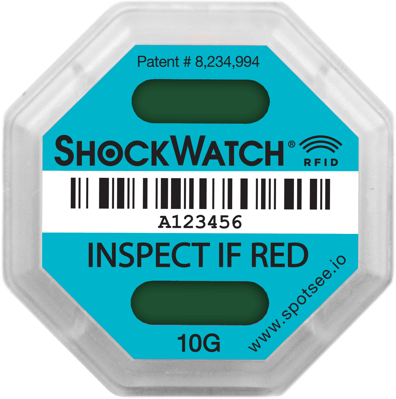 ShockWatch RFID 10G (Teal)