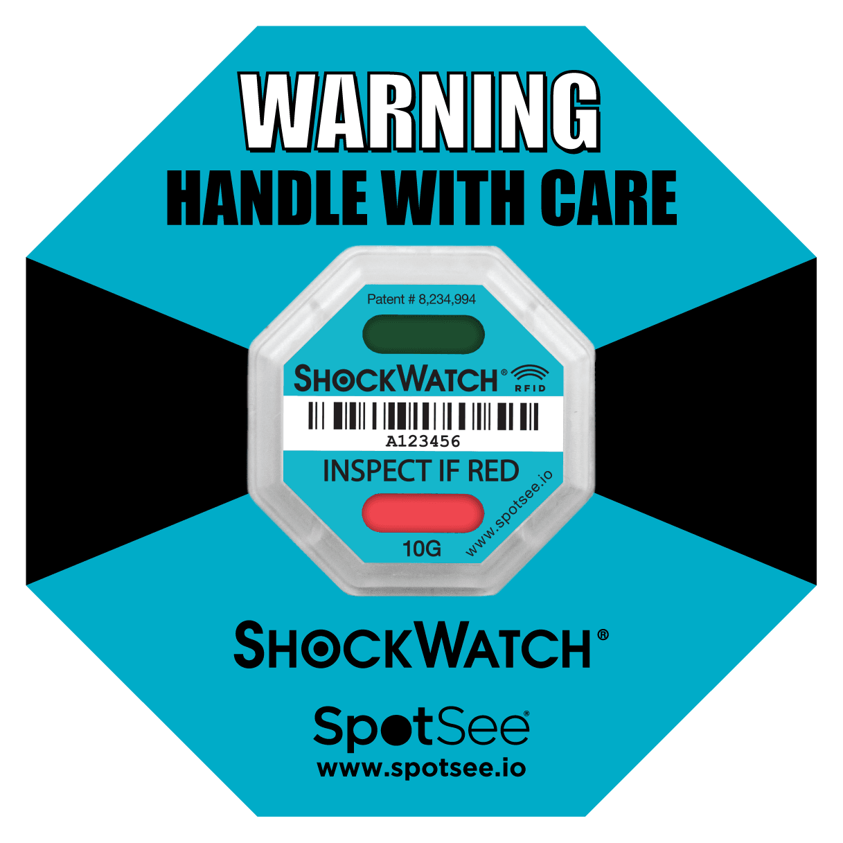 ShockWatch RFID - SWRFID-10G