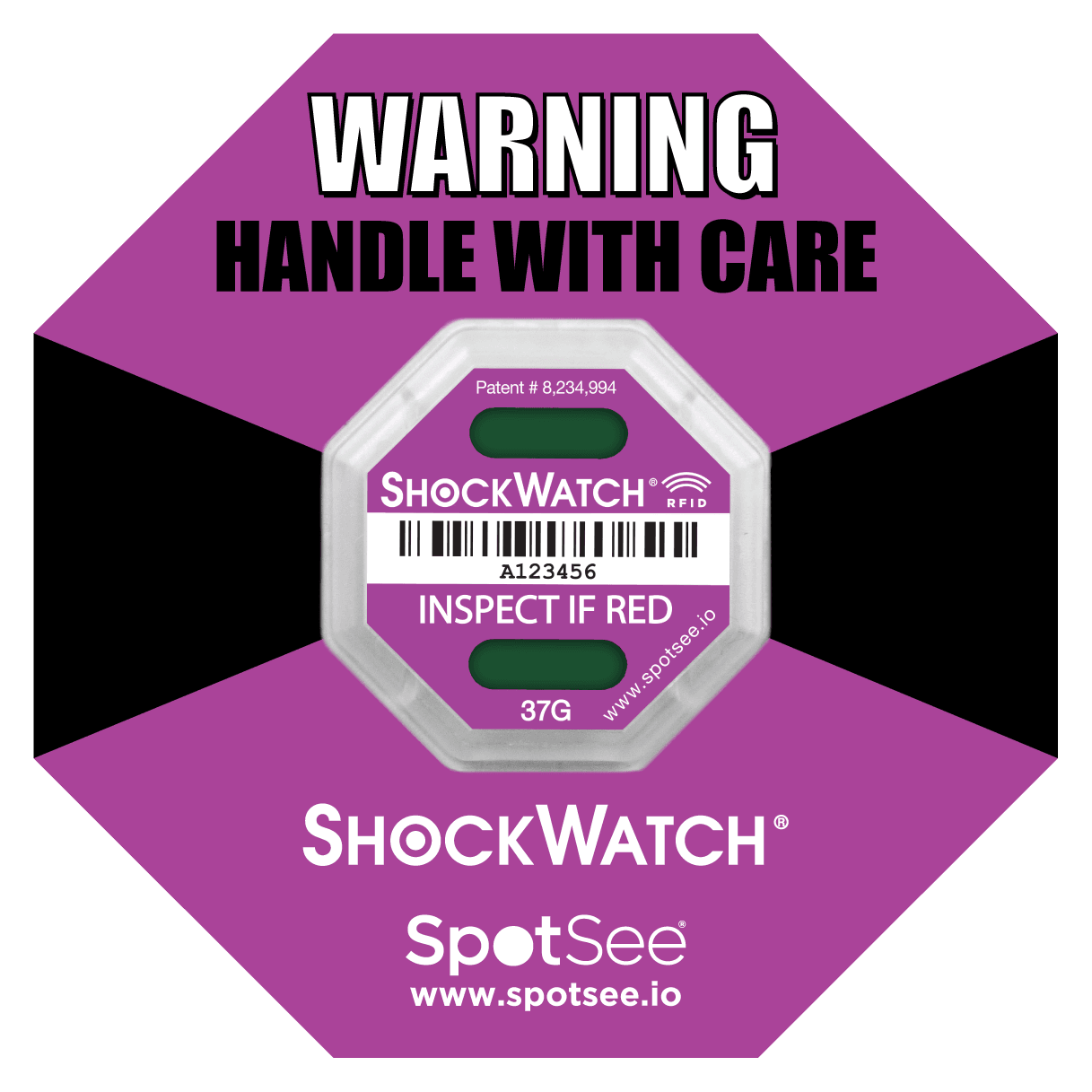 ShockWatch RFID 37G (Purple)
